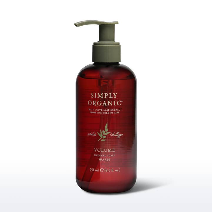 Simply Organic Volumen Haar- und Kopfhautwäsche (Einzelhandel - 251 ml) für den Großhandel von Simply Organic