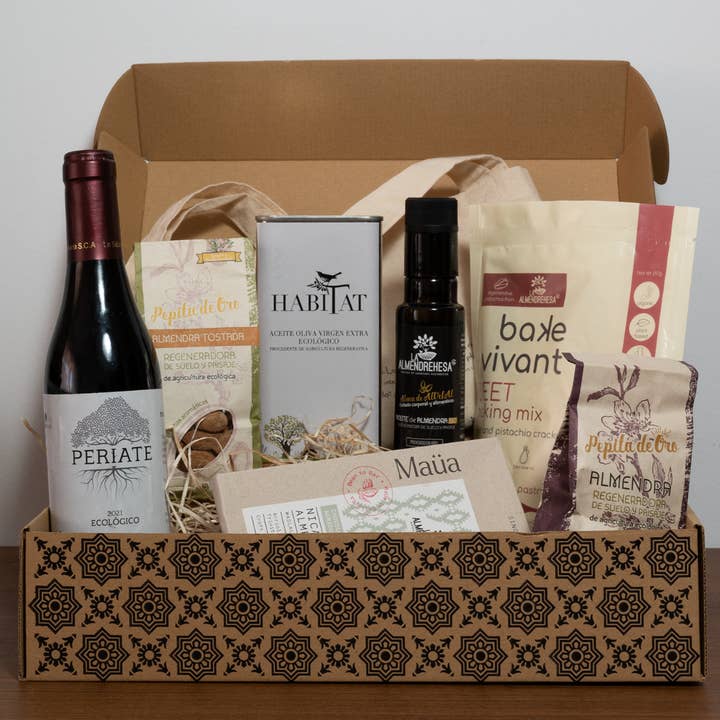 La Almendrehesa - Venta al por mayor Caja de regalo - Pack de productos eco-regenerativos La Caja de los sueños