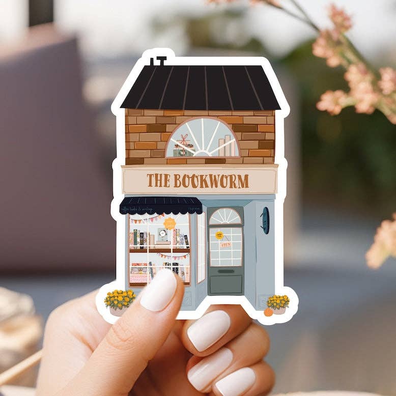 Market by Mari - Wholesale Sticker - The Bookworm Store Sticker