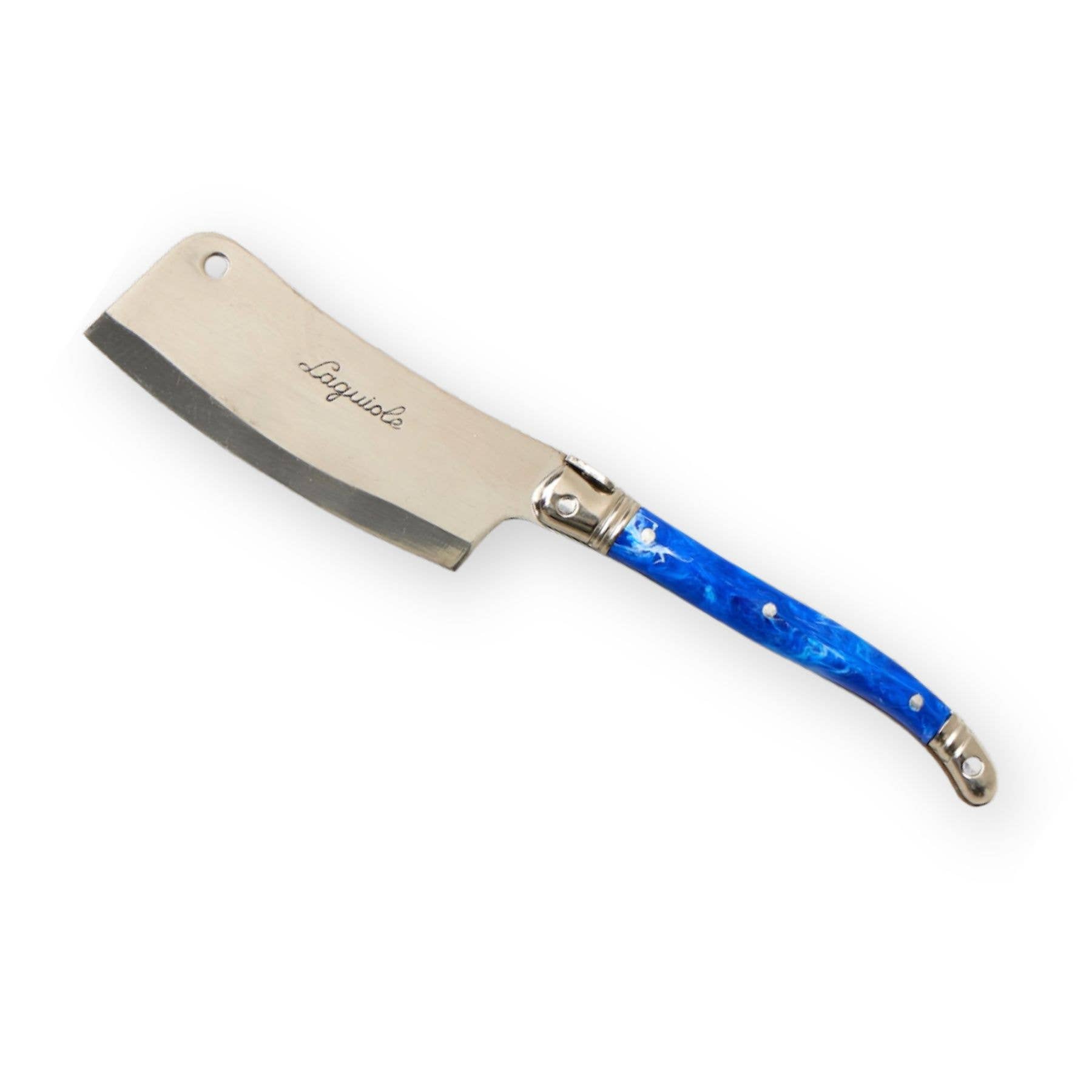 etúHOME - Wholesale Serving Utensil - The Original French Laguiole Cheese Cleaver, Blue0