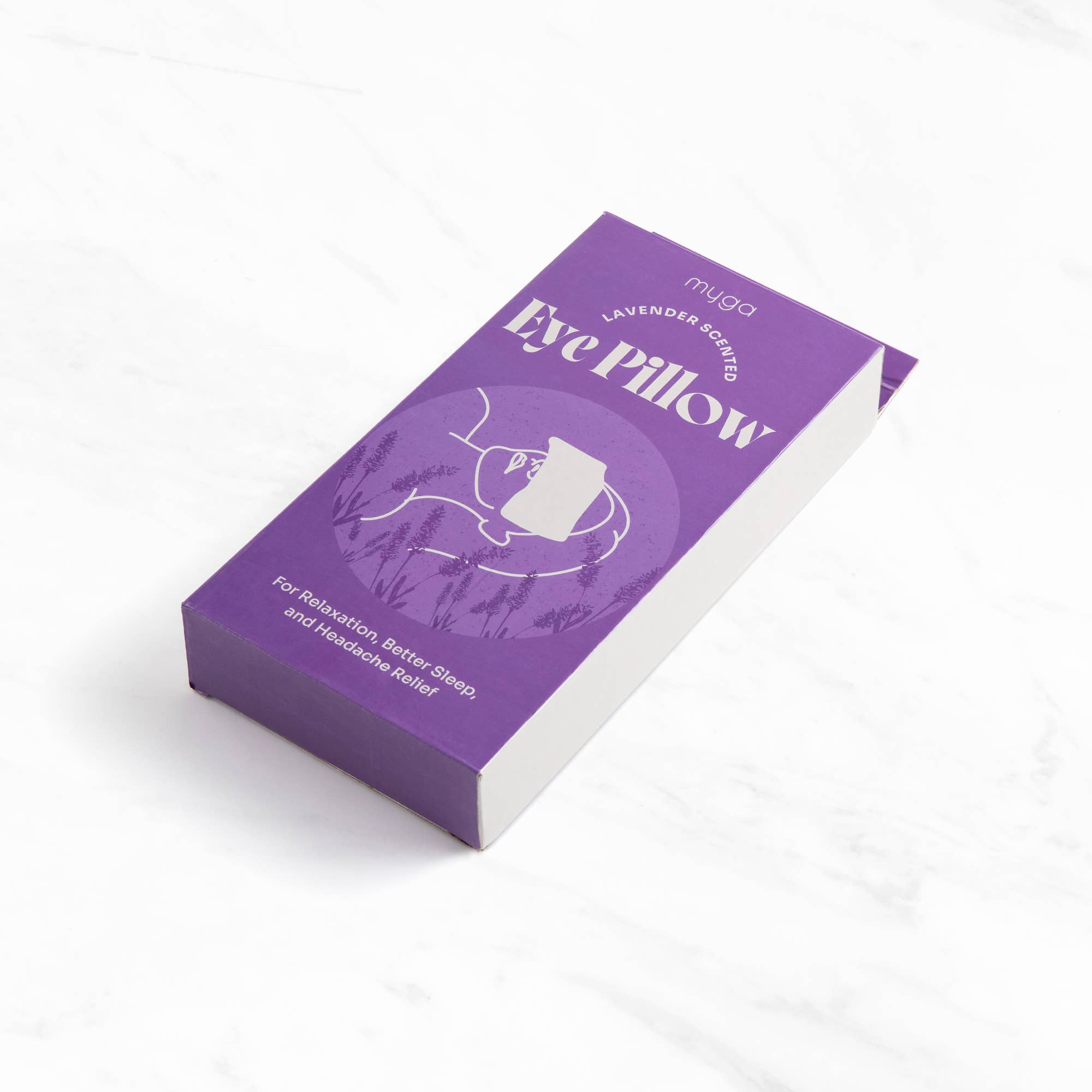 Myga – Almofada de spa/terapia por atacado – Almofada de olhos lavanda4