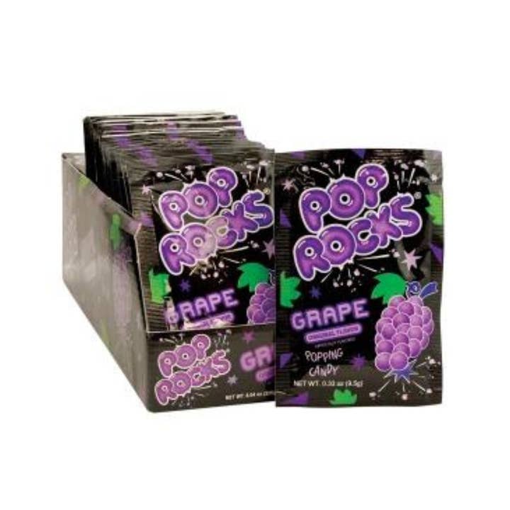 I Got Your Candy - Wholesale Hard Candy - Pop Rocks Grape Popping Candy .33oz - 24ct3