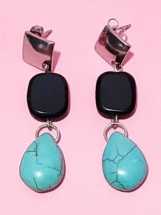 Geo Drop Earring for wholesale by Something Extra x Chels