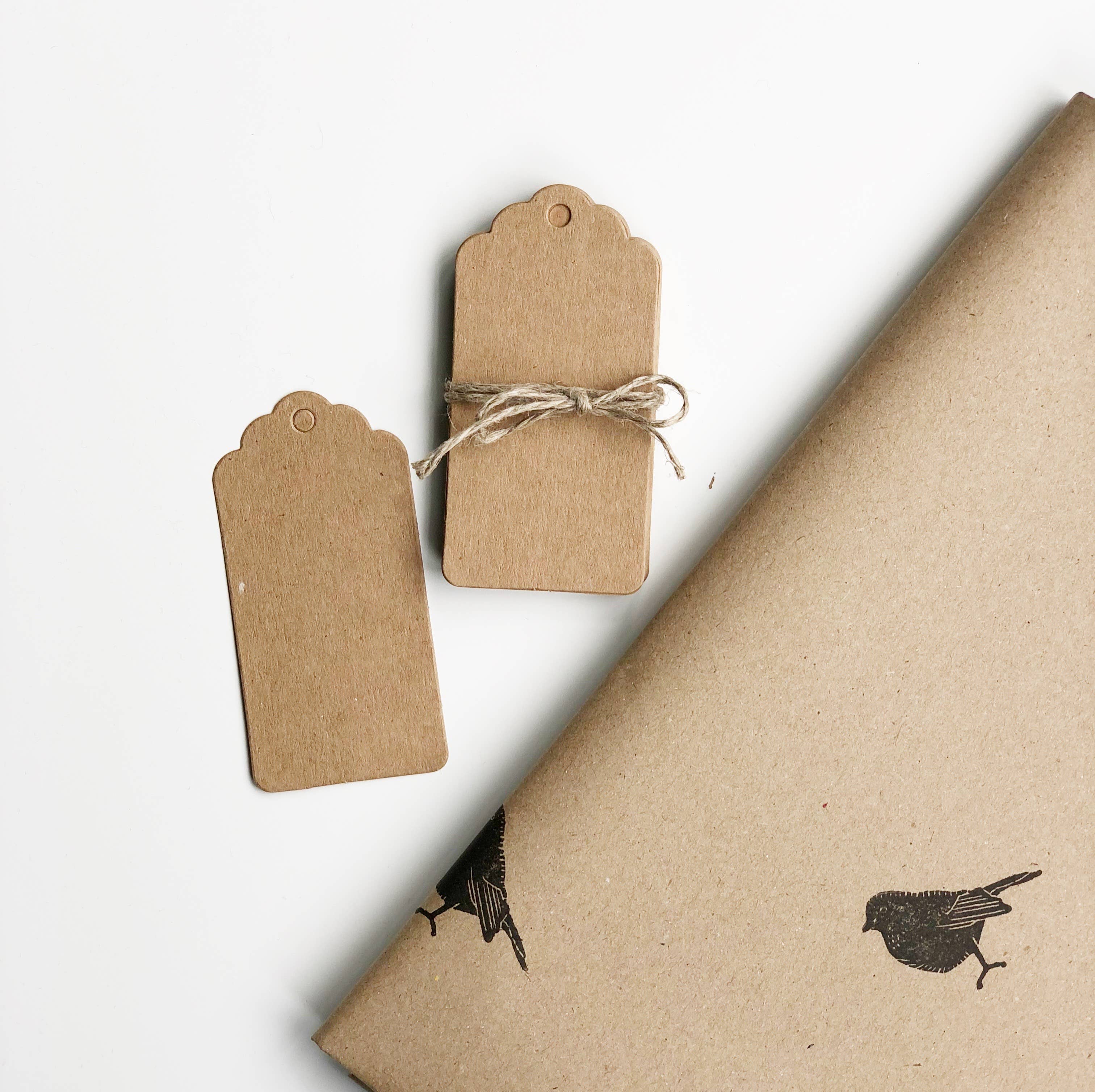 For Good Co – wholesale Flat wrap – Recycled Kraft Wrapping Paper - Plain3