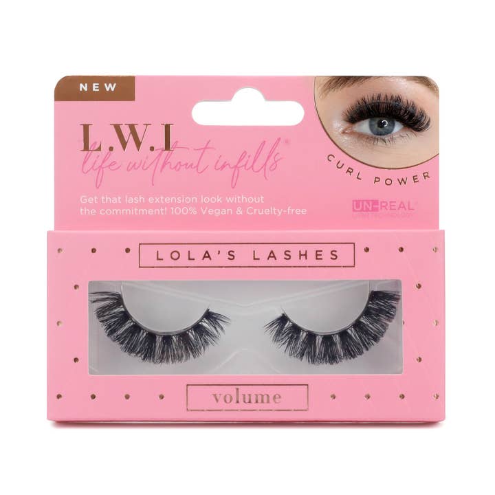 L.W.I Curl Power Russian Strip Lashes for wholesale by Lola's Lashes