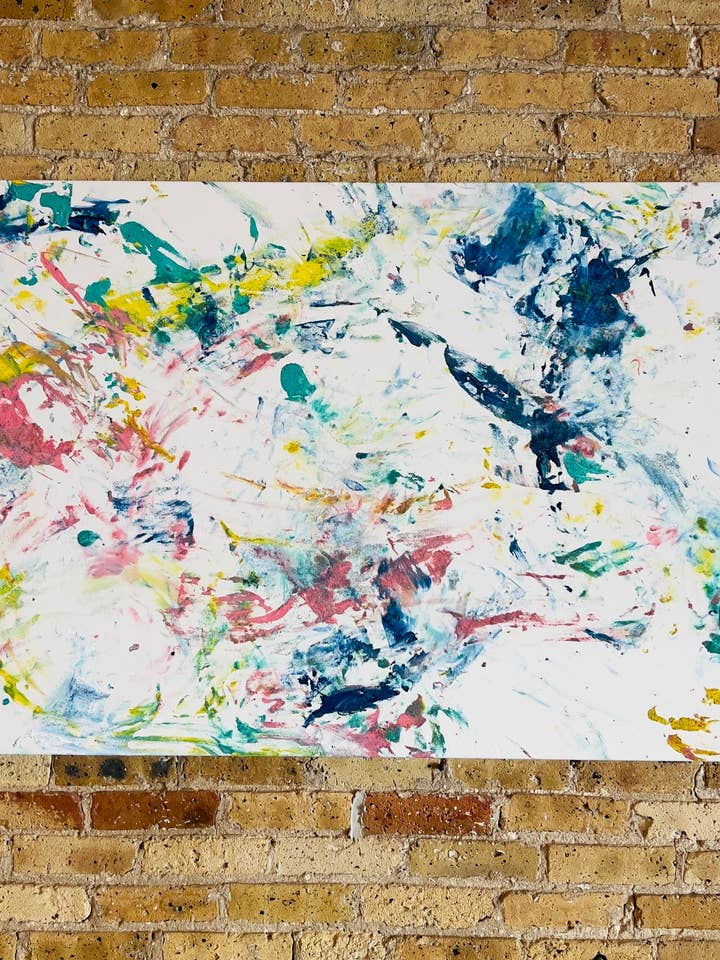 My Mind: Art Moves painting for wholesale by Emma Lyons Art