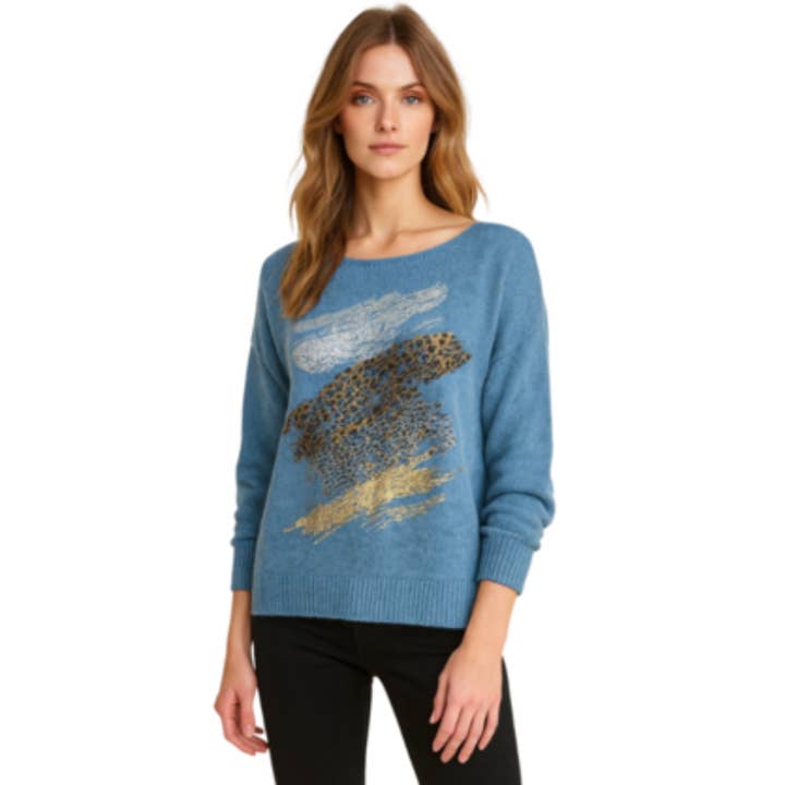 21873 Blue Vera May Italian Jumper for wholesale by VeraMay