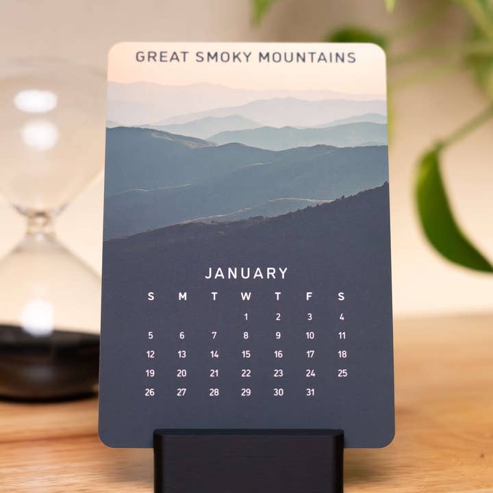 2025 National Park Calendar for wholesale by Little Comfy Goods