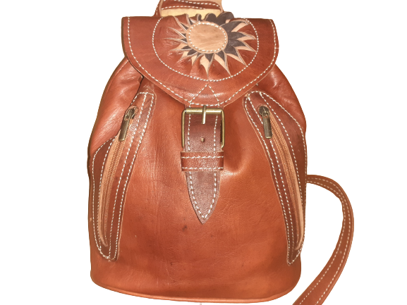 Hecho a mano - Wholesale Backpack - Women's - Fez backpack, double pocket, small zipper, sun3