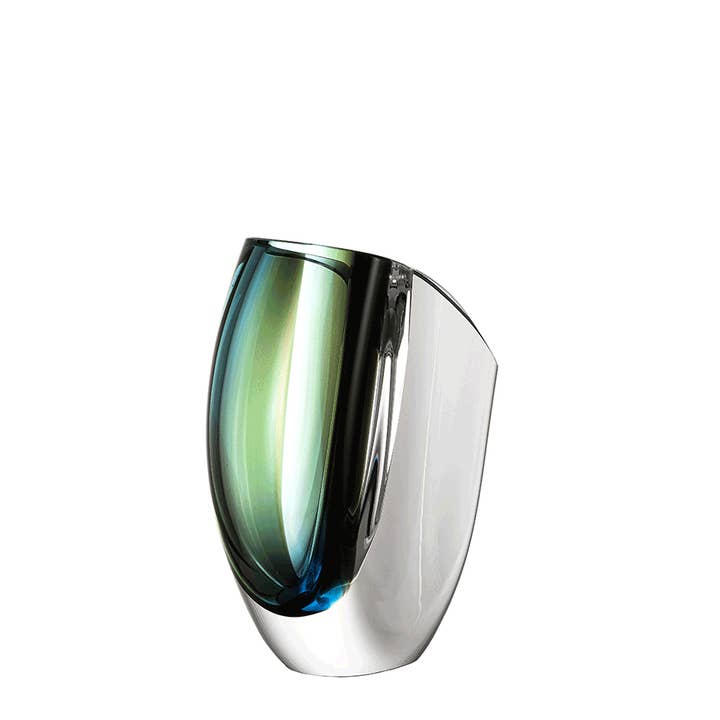 Kosta Boda - Wholesale Vase - Mirage Vase Forest Green/Blue Large1