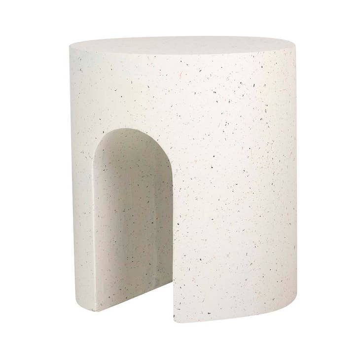 Beistelltisch/Hocker weiß Sedit 41x41x47 cm Nr. 1 für den Großhandel von Ethan Chloe - GARPE GROUP - GARCIA PÉREZ Y CÍA S.L.