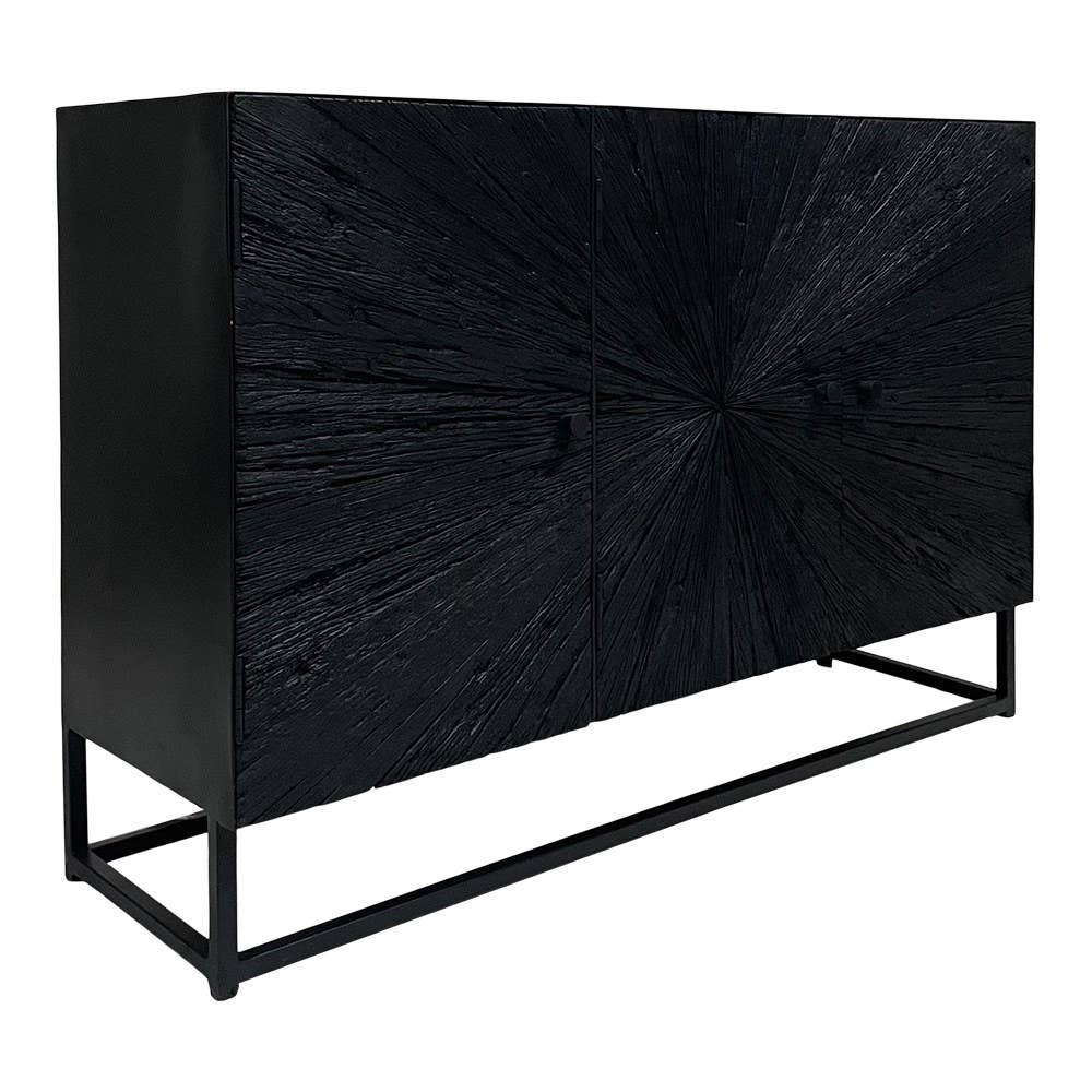 EARTHWARE - Vente Buffets - Buffet noir Etoile à 3 portes2