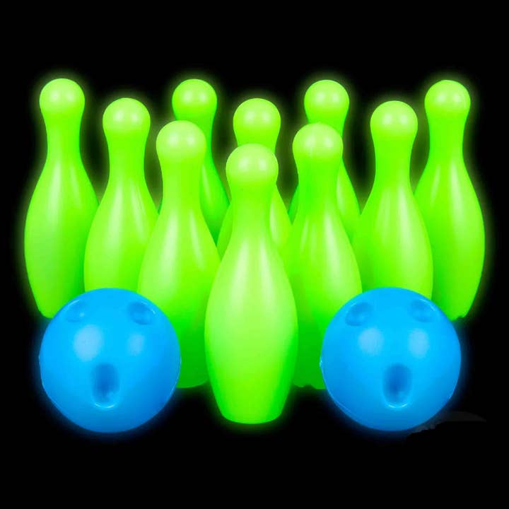 JSBlueRidge Toys – Conjunto de brinquedos - Crianças por atacado – Conjunto de Bowling Brilha no Escuro Brinquedo Antiestresse para Crianças4
