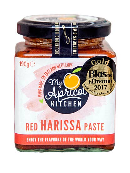 Pasta di harissa rossa per la vendita all'ingrosso da parte di My Apricot Kitchen