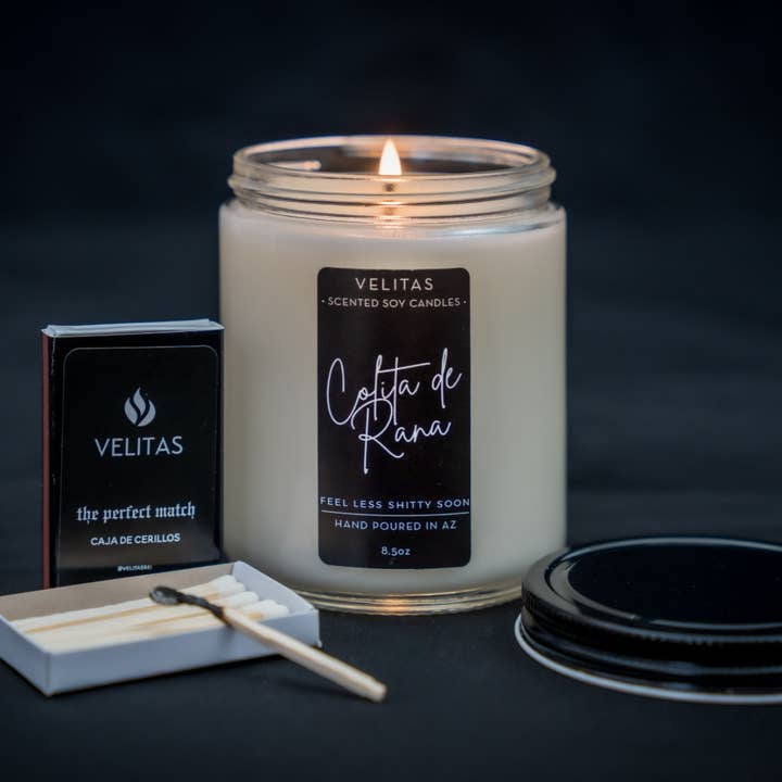 Velitas - Wholesale Jar/Filled Candle - COLITA DE RANA3