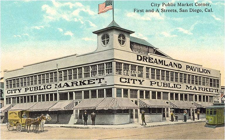 Found Image Press - Wholesale Magnet - Magnet SD-745 City Public Market0