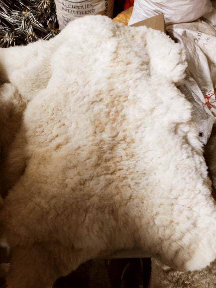 Prima de Sur - Vendita all'ingrosso Tappeto - Tappeti in pelle di pecora bianca (M)1