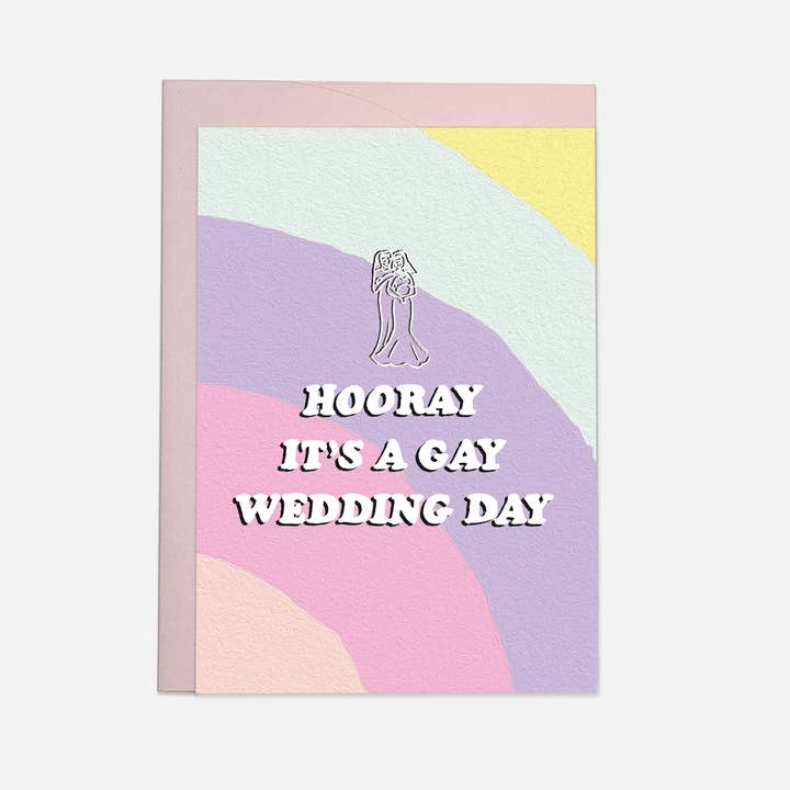 Kaart Blanche – wholesale Wedding card – Gay wedding greeting card2