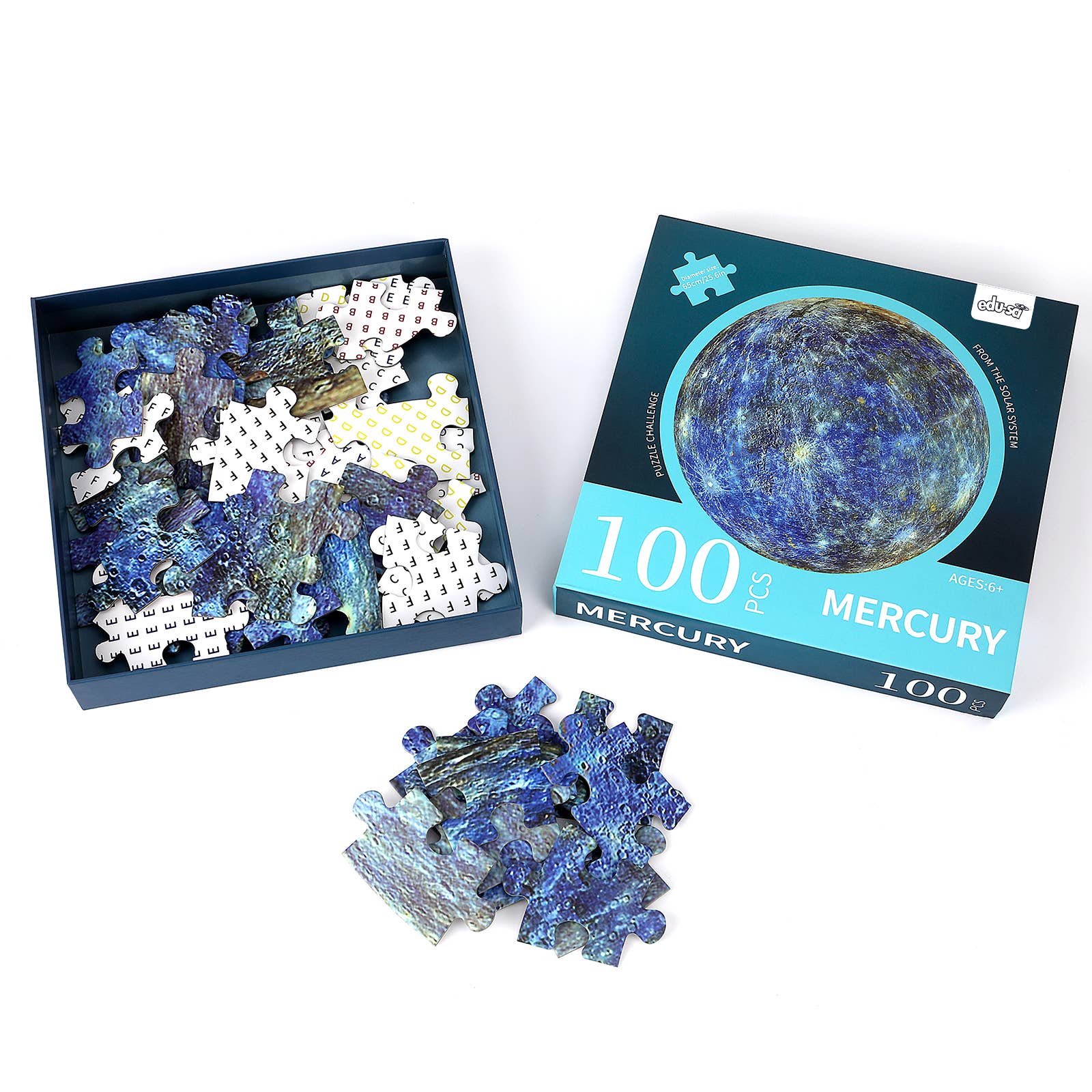 Edu-Sci – Großhandel Puzzle – Kinder – Mercury 100-teiliges Puzzle2