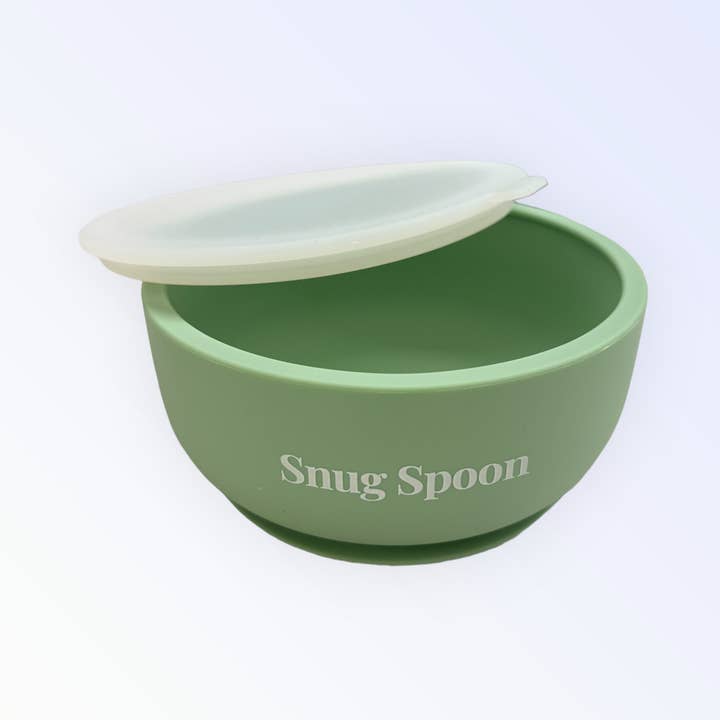 Snug Spoon - Wholesale Bowl - Silicone Suction Bowl with Lid