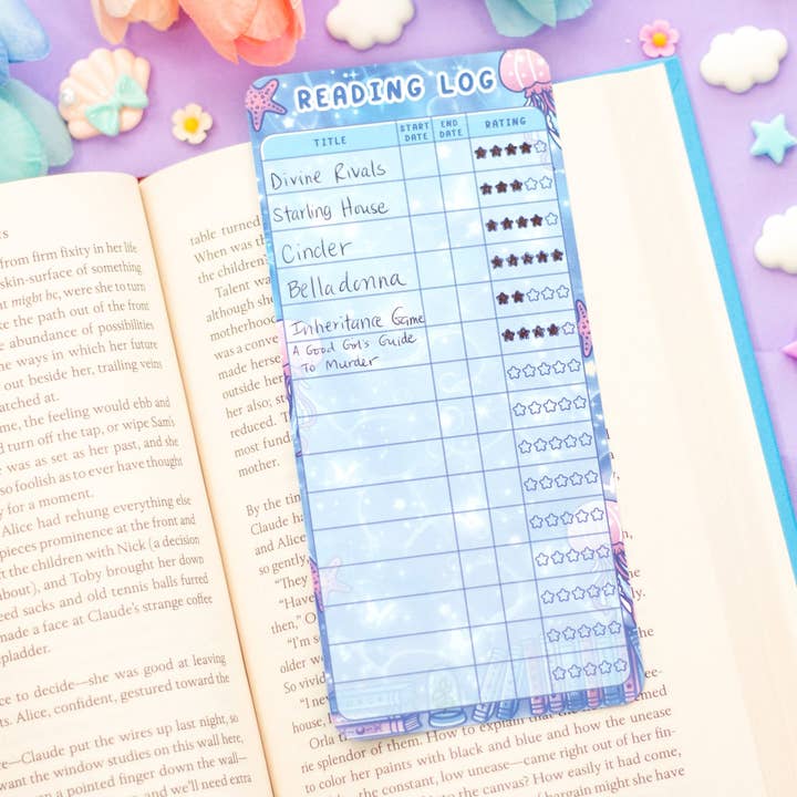 Unicorn Eclipse - Wholesale Bookmark - Reading Room Reading Log Bookmark5