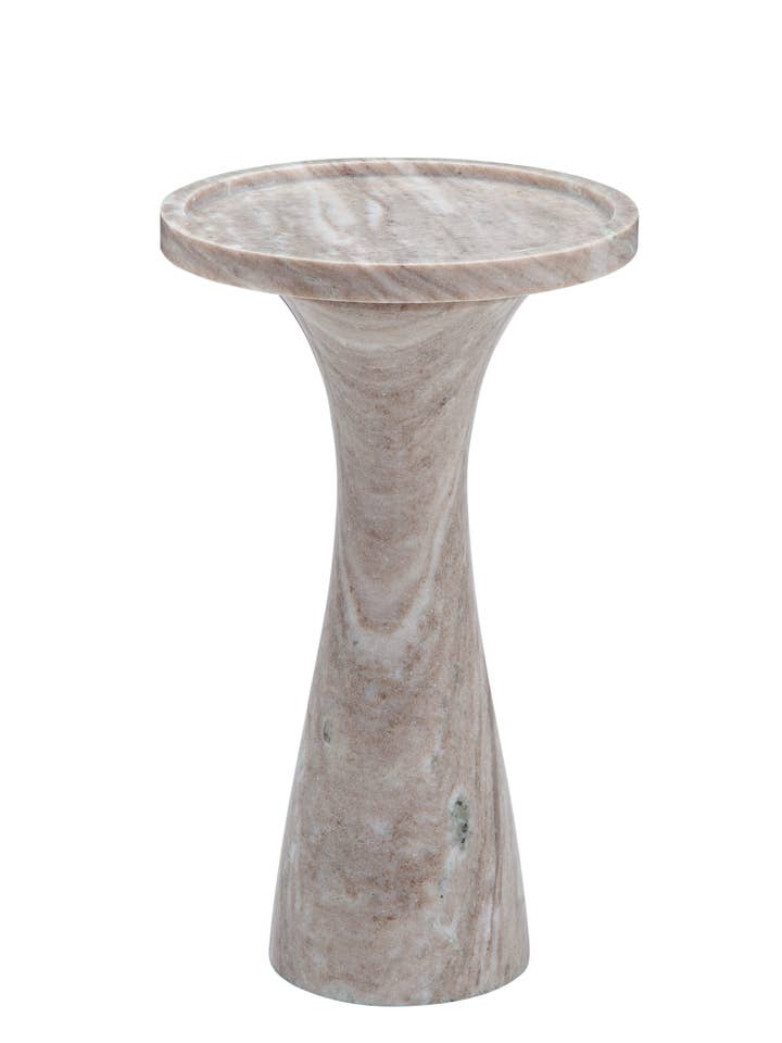 Baird Beige Accent Table for wholesale by Bassett Mirror Co