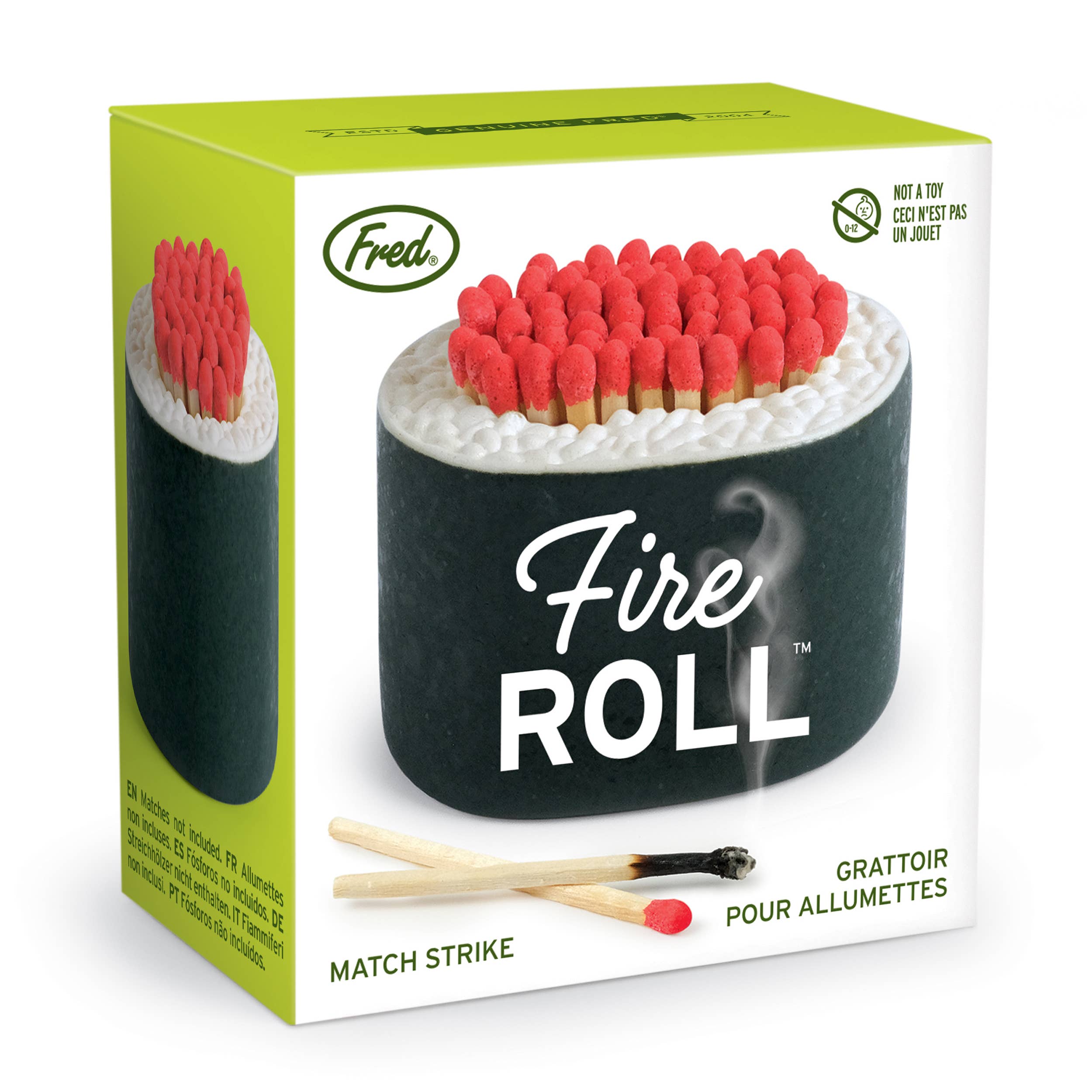 Wholesale FIRE ROLL Sushi Match Striker and Storage for your