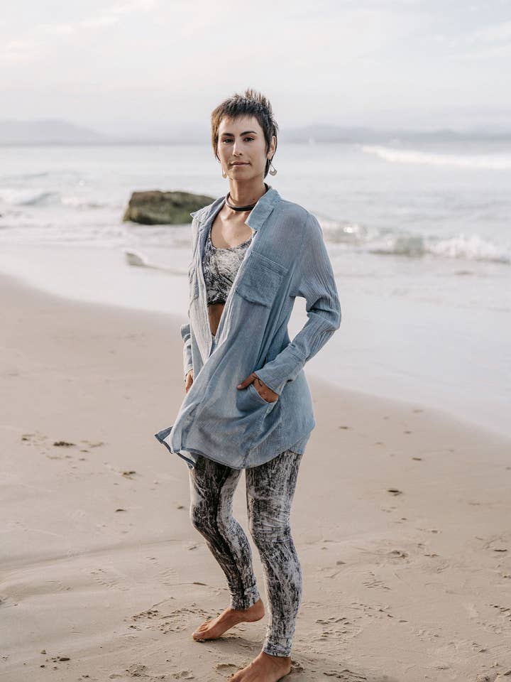 Moxie shirt - Denim for wholesale by IDIS