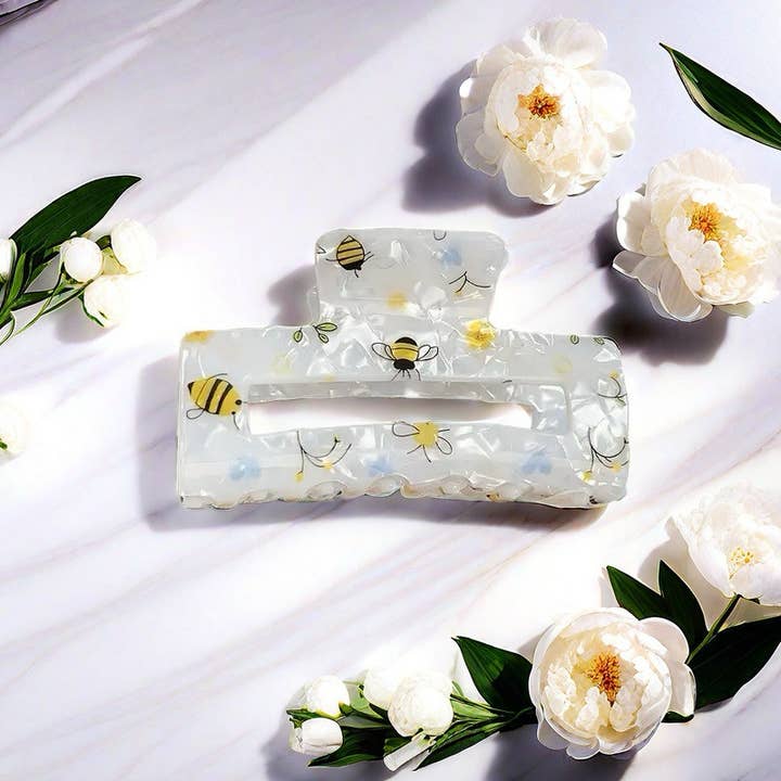 Pince à cheveux carrée avec motif d'abeille et fleur de dessin animé et autres tendances Résultats pour miel en acrylique en vente B2B. Retours gratuits et paiement à 60 jours sur Faire sur Faire.