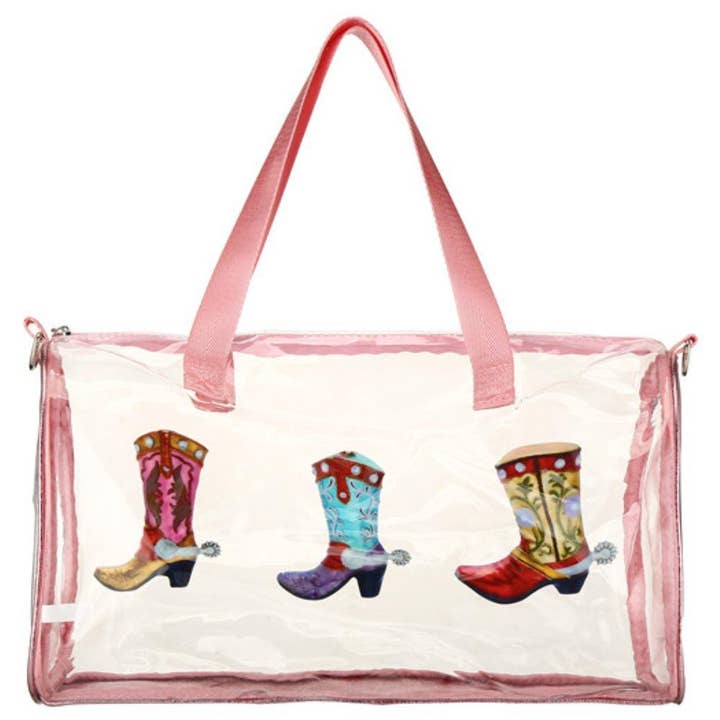 COWBOYSTØVLER KLAR TOTE CROSSBODY TASKE for engroshandel hos Paperdoll