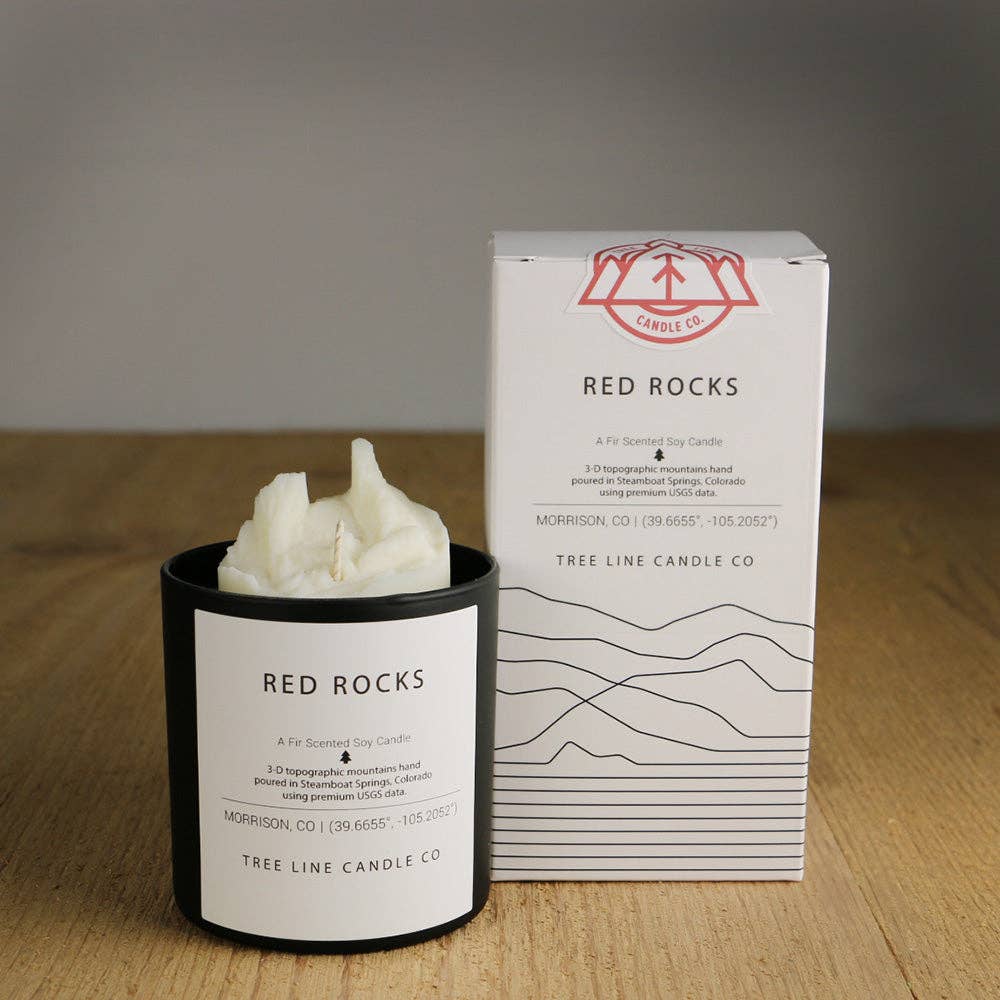 Tree Line Candle Co - Wholesale Jar/Filled Candle - Red Rocks Candle1
