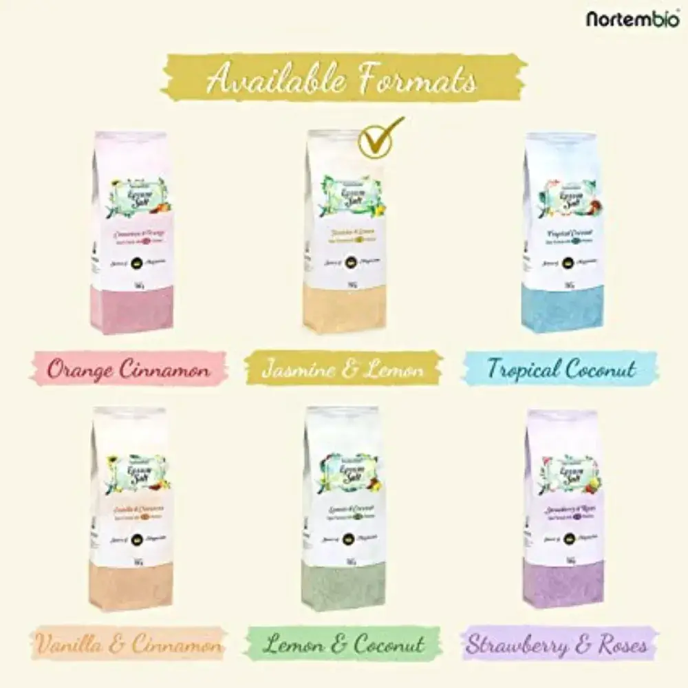 NORTEM BIOTECHNOLOGY GROUP - Wholesale Bath Salts - Epsom Salt 700 g. 100% Jasmine & Lemon Fragrance2