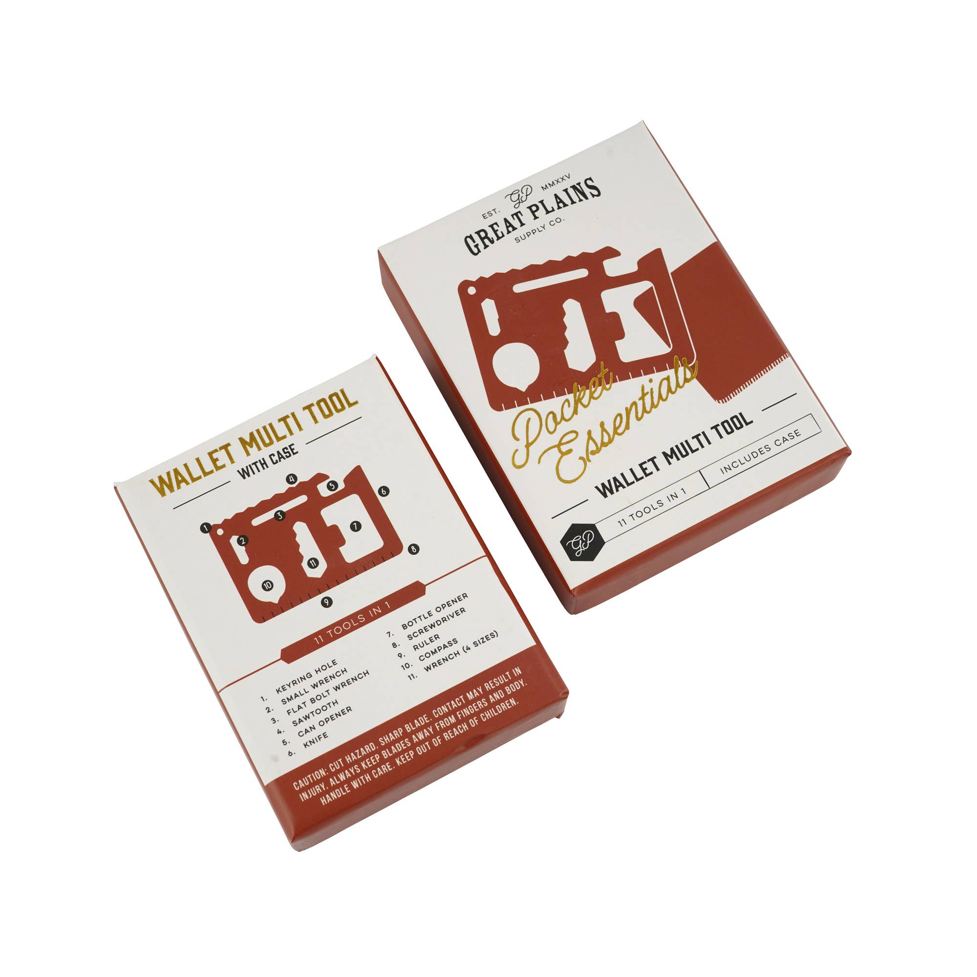 CGB Giftware – wholesale Handy tool – Great Plains 11 In 1 Wallet Multi Tool In Gift Box5