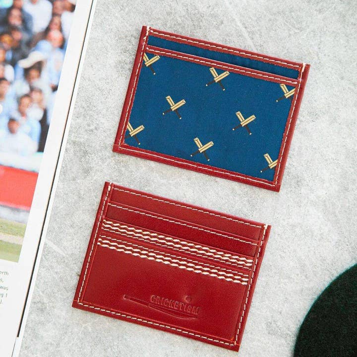 Sport Republic - Wholesale Card Holder - Unisex - Cricket Card Wallet | Embroidered Patterns3