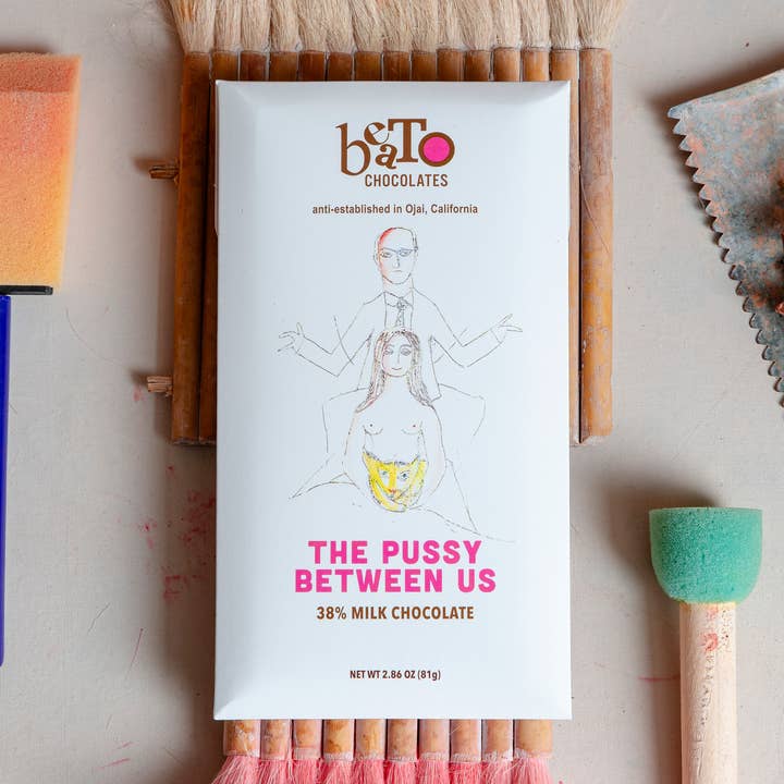 The Pussy Between Us Milk Chocolate Bar (75g/2.64oz) and other Purchase Wholesale love cocoa. Free Returns & Net 60 Terms on Faire trending on Faire.