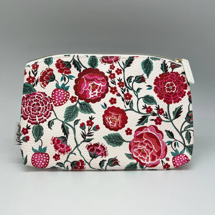 Neceser con cremallera Cath Kidston para cosméticos y artículos de tocador, regalo de rosas. para venta al por mayor de The Great British Card Company (GBCC) Ltd