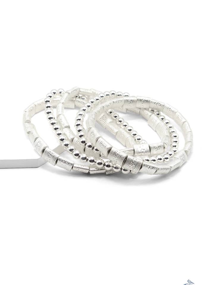 Stack Attack - Bracelet Argent pour la vente par Sunset Marsh LLC