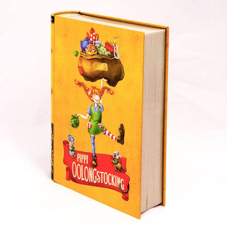 Novelteas LLC - Wholesale Loose Tea - Pippi Oolongstocking - Book-shaped Tea Tin1