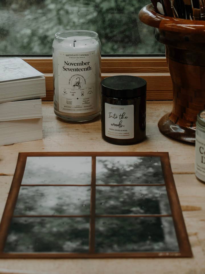 Impressão de janela de verão chuvosa por atacado de RusticPagesCo