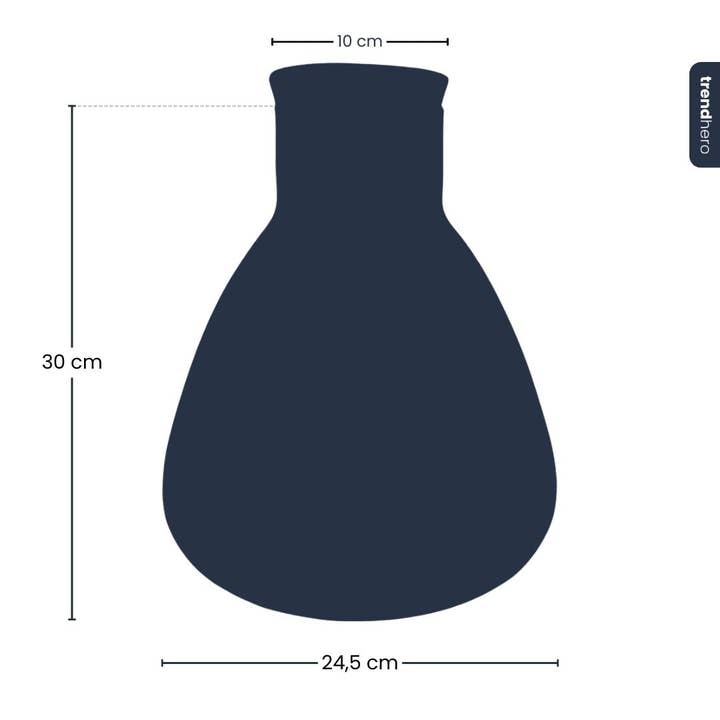 Trendhero.nl/b2b - Wholesale Terrarium - Terrarium bottle 'Sam' - Incl. LED cork - Closed terrarium Ø 24.5 cm ↑ 30 cm2