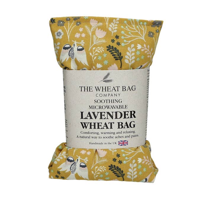 The Wheat Bag Company - Wholesale Heating Pad - Garden Fern, Ochre Cotton Wheat Bag