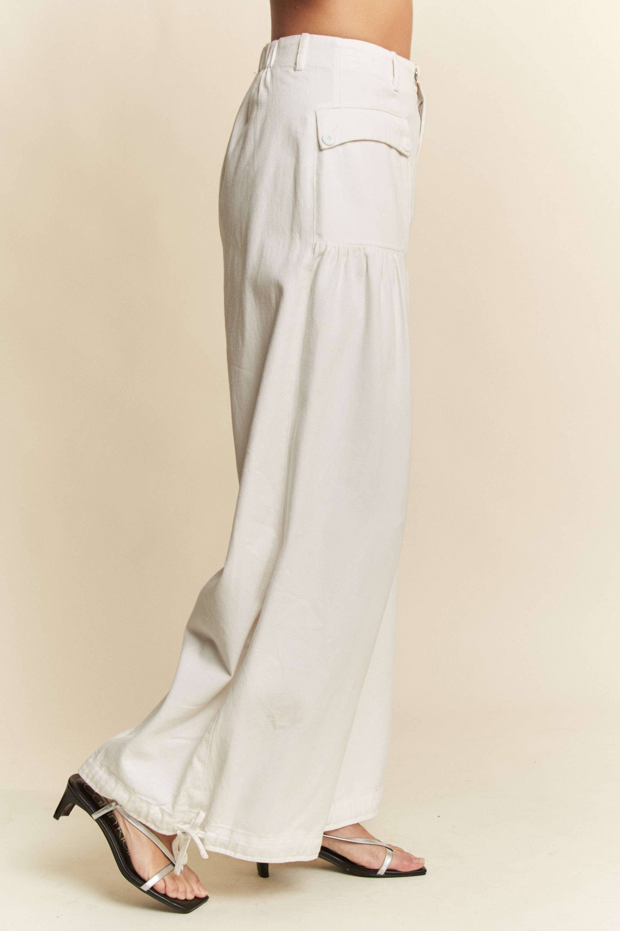 Davi & Dani - Venta al por mayor Pantalones - Mujer - ADEMÁS DE PANTALONES DE MEZCLILLA AJUSTABLES CON ABERTURA ANCHA11