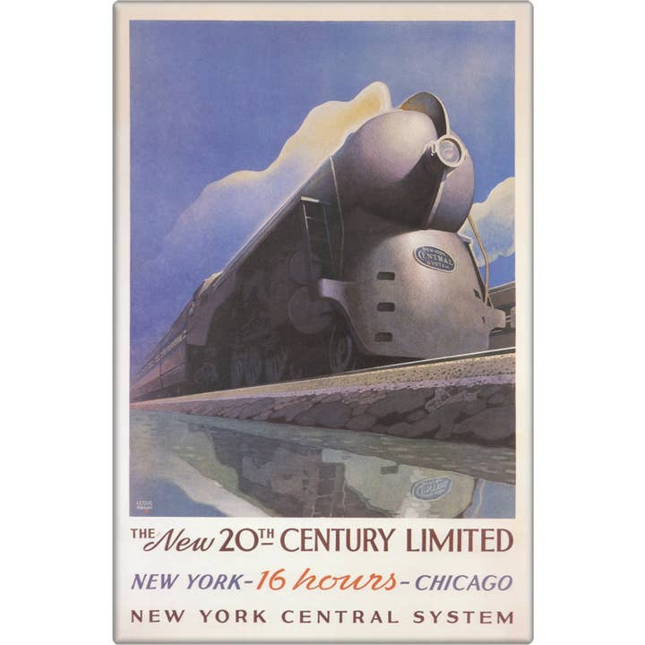 Imán - Siglo XX Limitado - Sistema Ferroviario Central de NY para venta al por mayor de Square Deal Recordings & Supplies