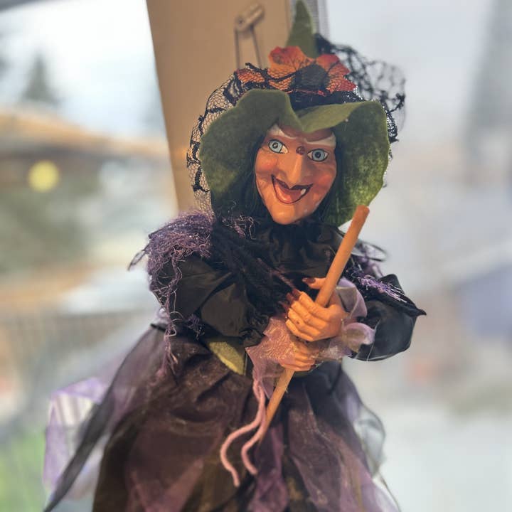 Kitchen Witch Doll Vicky purple for wholesale by Marketplace24