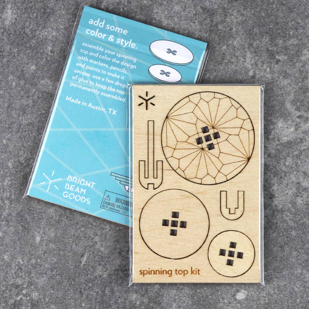 Bright Beam Goods - Wholesale DIY Craft Kit - Geometric Spinning Top Kit7