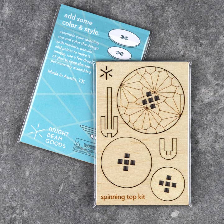 Bright Beam Goods - Wholesale DIY Craft Kit - Geometric Spinning Top Kit7