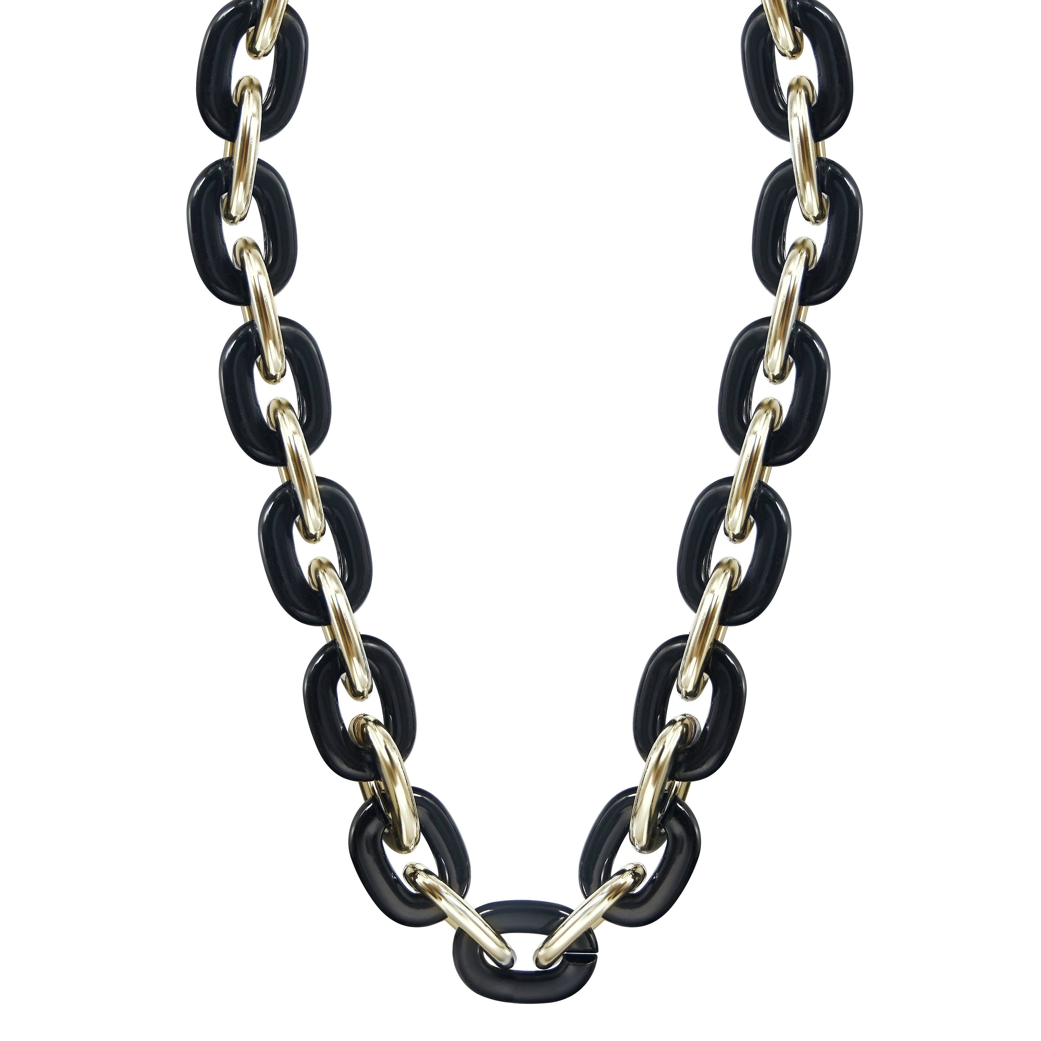 Simran International - Wholesale Link & Chain Necklace - Jumbo Fan Chain Necklace3