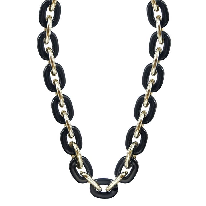 Simran International - Wholesale Link & Chain Necklace - Jumbo Fan Chain Necklace3