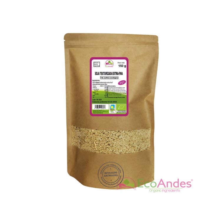 ECOANDES - Wholesale Protein/Superfood Powder - Extra fine textured soy 150g - BIO