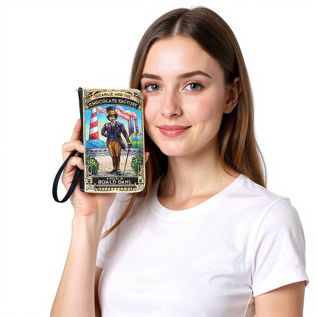 COMECO INC - Vendita all'ingrosso Portafogli - Donna - Portafoglio libro Charlie and The Chocolate Factory4